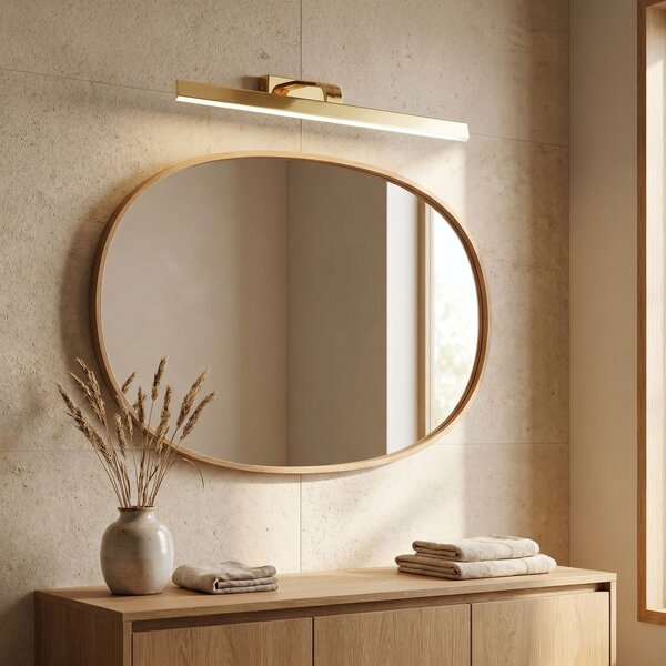 Toolight Rea, Koupelnové nástěnné LED svítidlo SWE006-1W 73cm GOLD, OSW-20105