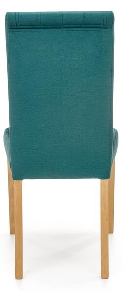 Halmar Jídelní židle DIEGO 3 velvet tmavě zelená