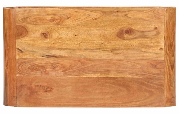 Konferenční stolek 90 x 50 x 30 cm masivní akáciové dřevo 289651