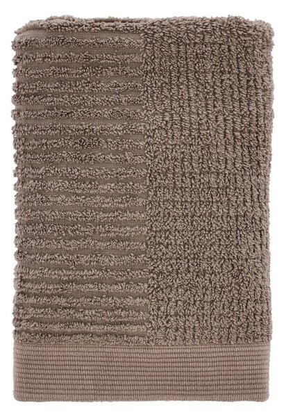 Taupe froté bavlněný ručník 50x70 cm Classic – Zone