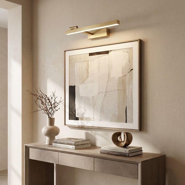Toolight Rea, Koupelnové nástěnné LED svítidlo SWE031-1W 40cm Brush Gold, OSW-20130