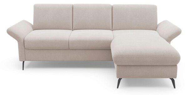 ROHOVÁ SEDAČKA, textil, šedobéžová Sit & More - Sedací soupravy, Online Only