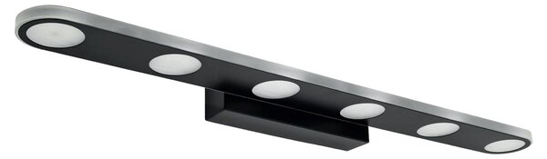 Toolight Rea, Koupelnové nástěnné LED svítidlo SWE055-W BLACK, OSW-20155