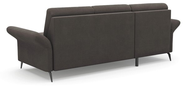 ROHOVÁ SEDAČKA, textil, barvy grafitu Sit & More - Sedací soupravy, Online Only