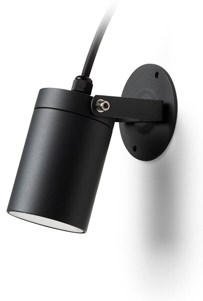 Venkovní přisazené svítidlo NAVONA, antracitové, patice GU10, 8 W, IP65