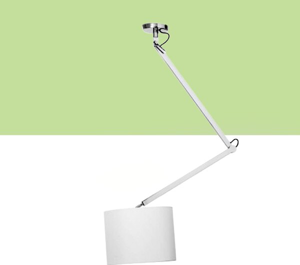 Stropní svítidlo MADISON C, bílá/chrom, patice E27, 15 W