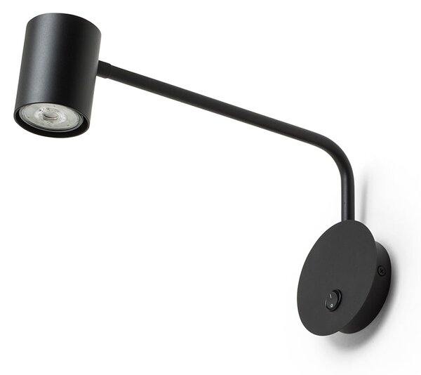 Nástěnné svítidlo FILIP s ramenem, bílé, patice GU10, 5 W