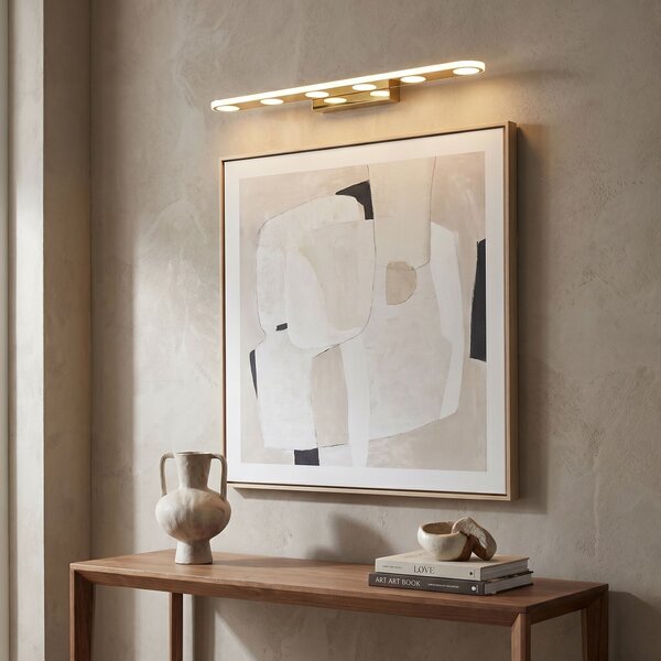Toolight Rea, Koupelnové nástěnné LED svítidlo SWE057-W GOLD, OSW-20157