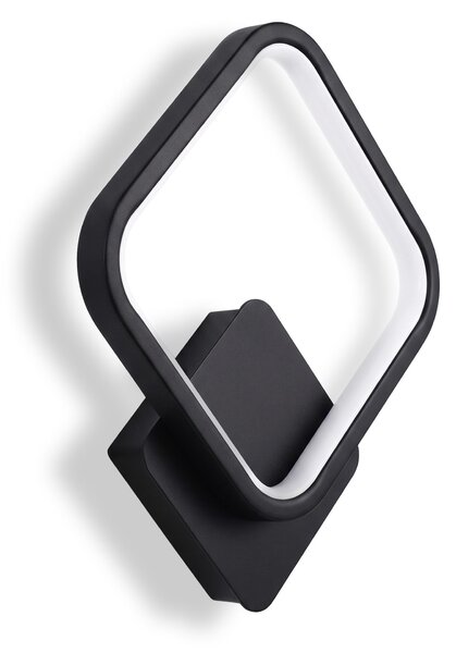Toolight Rea, Nástěnné LED svítidlo LHJ122-W Černé, OSW-03276