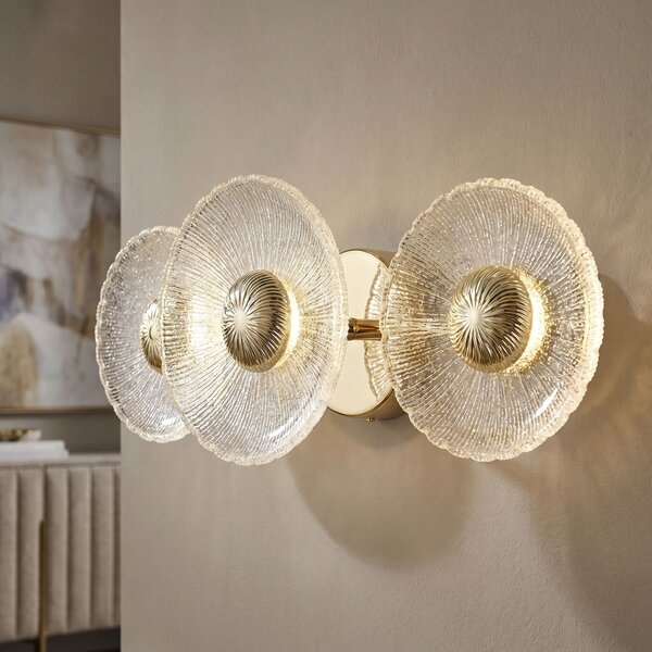 Toolight Rea, NÁSTĚNNÉ LED SVÍTIDLO SWE072-W GOLD, OSW-30201