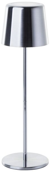 Brilliant G40939/68 Stolní AKU lampa XAANA broušený nikl USB-C , CCT