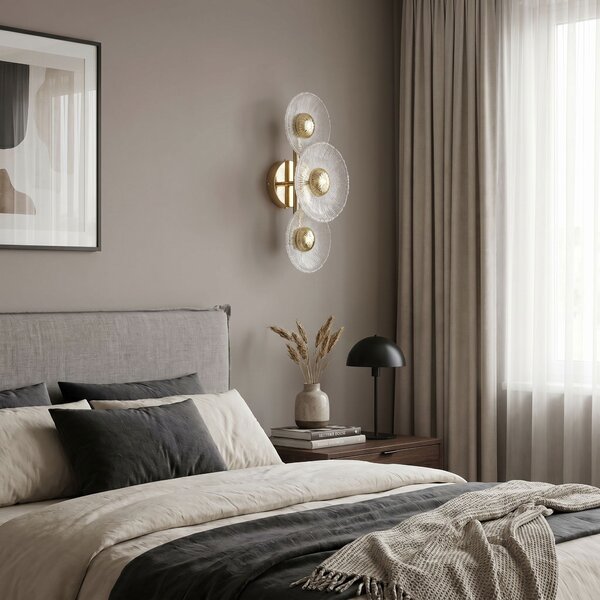 Toolight Rea, NÁSTĚNNÉ LED SVÍTIDLO SWE072-W GOLD, OSW-30201