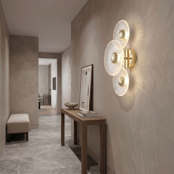 Toolight Rea, NÁSTĚNNÉ LED SVÍTIDLO SWE072-W GOLD, OSW-30201