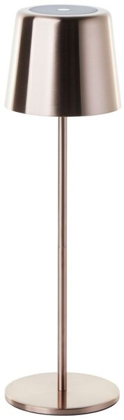 Brilliant G40939/29 Stolní AKU lampa XAANA světlá MĚĎ USB-C , CCT