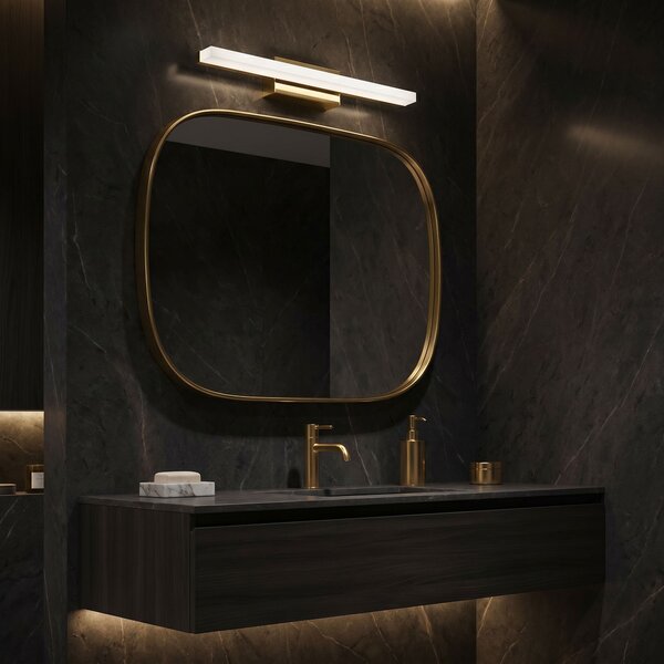 Toolight Rea, Nástěnné svítidlo LED 40CM APP1848-1W GOLD, OSW-66360