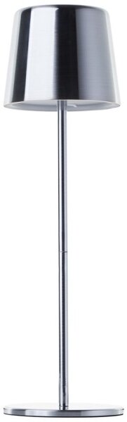 Brilliant G40939/68 Stolní AKU lampa XAANA broušený nikl USB-C , CCT