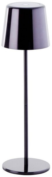 Brilliant G40939/76 Stolní AKU lampa XAANA černý chrom USB-C , CCT