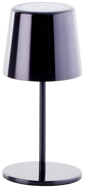 Brilliant G40939/76 Stolní AKU lampa XAANA černý chrom USB-C , CCT
