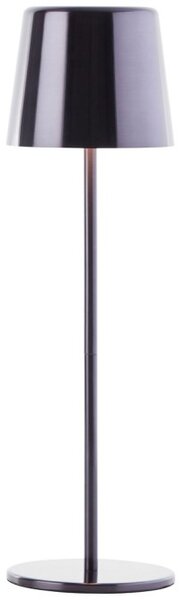 Brilliant G40939/76 Stolní AKU lampa XAANA černý chrom USB-C , CCT
