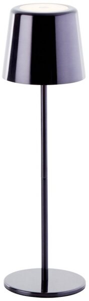 Brilliant G40939/76 Stolní AKU lampa XAANA černý chrom USB-C , CCT