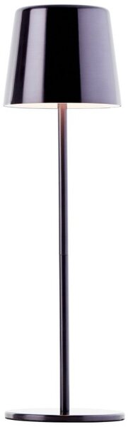 Brilliant G40939/76 Stolní AKU lampa XAANA černý chrom USB-C , CCT