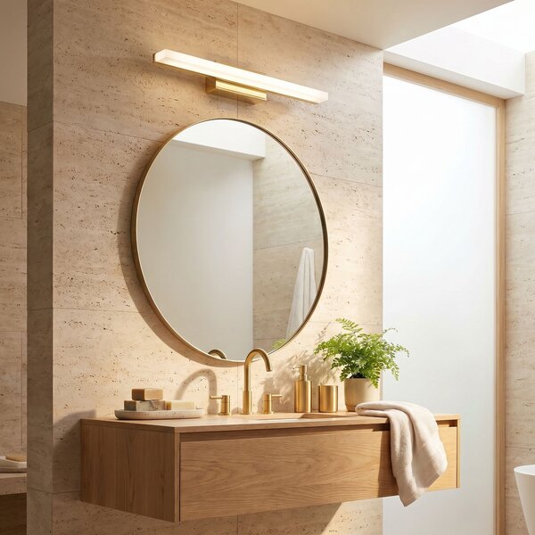 Toolight Rea, Nástěnné svítidlo LED 40CM APP1848-1W GOLD, OSW-66360