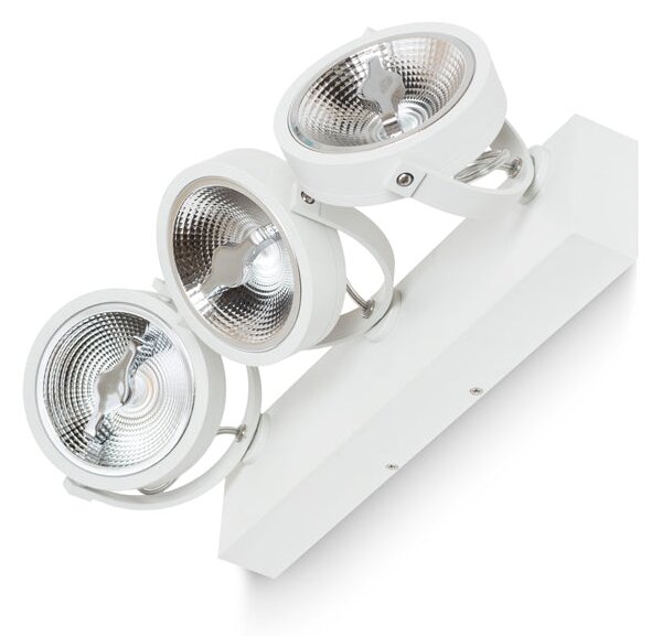 Nástěnné LED svítidlo KELLY LED III, bílé, 3× 12 W, teplá bílá 3000 K
