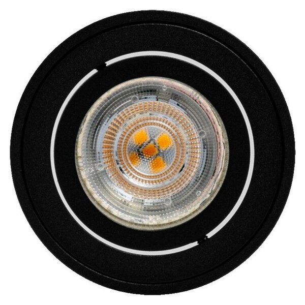LEDVANCE stropní bodové svítidlo Spot Surface Round GU10 černá 4058075758629