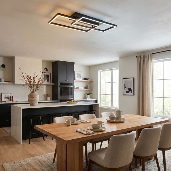 Toolight Rea, Stropní svítidlo LED SWE059-C BLACK, OSW-20159