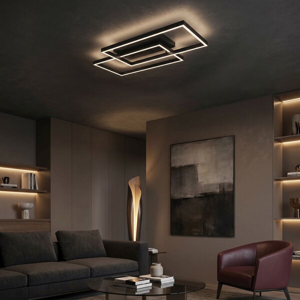 Toolight Rea, Stropní svítidlo LED SWE059-C BLACK, OSW-20159