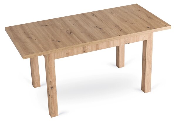 Rozkládací jídelní stůl Seguiremos (dub artisan) (pro 4-6 osob)