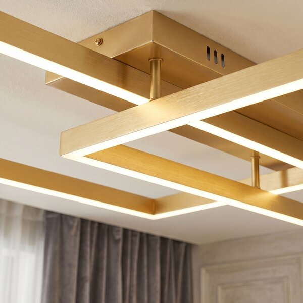 Toolight Rea, Stropní svítidlo LED SWE060-C BRUSH GOLD, OSW-20160