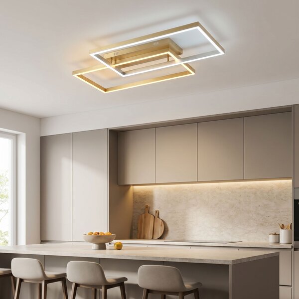 Toolight Rea, Stropní svítidlo LED SWE060-C BRUSH GOLD, OSW-20160