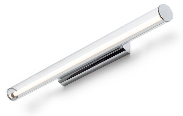 Nástěnné LED svítidlo RIVIER LED 89, chrom/čirý akryl, 18 W, teplá bílá 3000 K