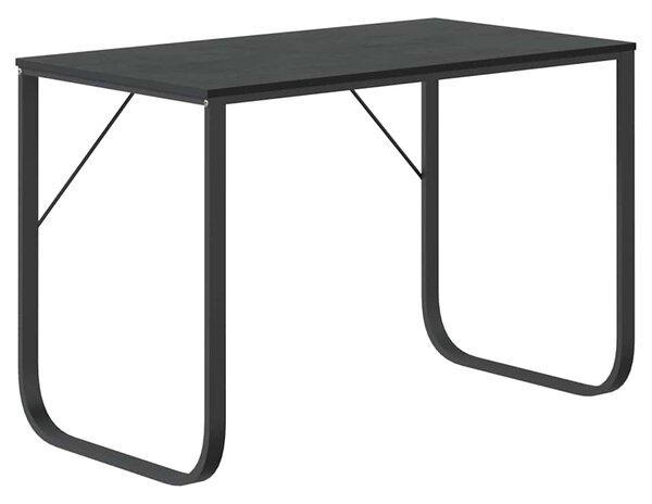 Počítačový stůl černý 110 x 60 x 73 cm dřevotříska 30200