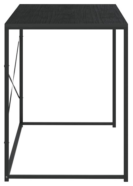 Počítačový stůl černý 110 x 60 x 70 cm kompozitní dřevo 30208