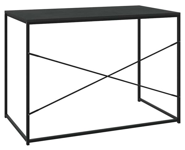 Počítačový stůl černý 110 x 60 x 70 cm kompozitní dřevo 30208