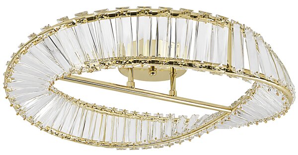 Toolight Rea, Stropní svítidlo LED SWE095-C 50cm GOLD, OSW-30219
