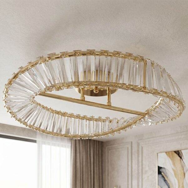 Toolight Rea, Stropní svítidlo LED SWE095-C 50cm GOLD, OSW-30219