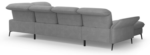 SEDACÍ SOUPRAVA, textil, šedá Sit & More - Sedací soupravy, Online Only