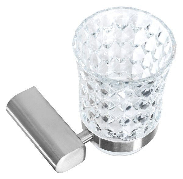 Koupelnový hrnek Brushed Nickel 322224