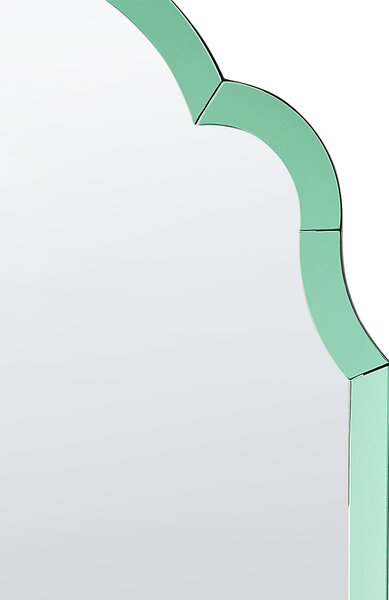 Zrcadlo NORVILLE 60 cm 90 cm Zelená