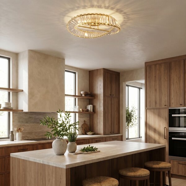 Toolight Rea, Stropní svítidlo LED SWE095-C 50cm GOLD, OSW-30219