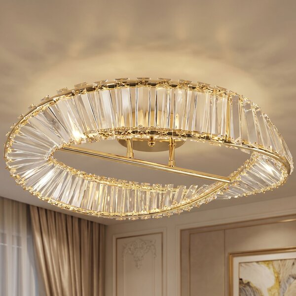 Toolight Rea, Stropní svítidlo LED SWE095-C 50cm GOLD, OSW-30219