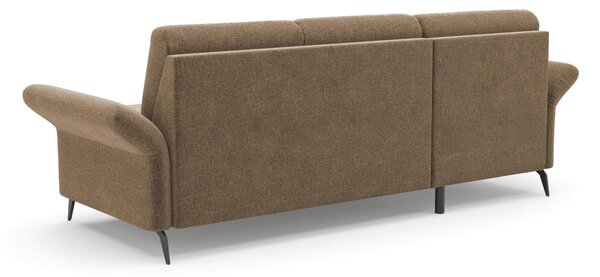 ROHOVÁ SEDAČKA, textil, světle hnědá Sit & More - Sedací soupravy, Online Only