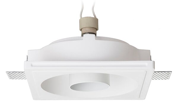 Zápustné svítidlo DINGO TUB, sádrová, patice GU53, 8 W, 12 V