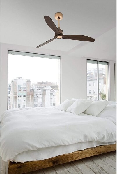 FARO 33423-Stropní ventilátor JUST FAN hnědá/měděná pr. 81 cm + dálkové ovládání