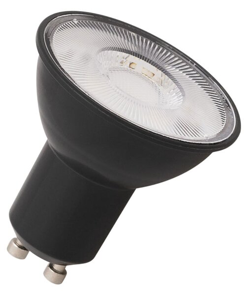 LED žárovka OSRAM PAR16 černá, patice GU10, ekvivalent 75 W, teplá bílá 2700 K