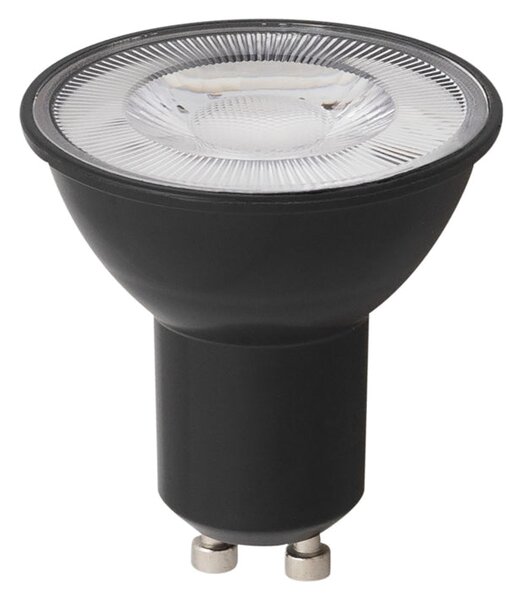 LED žárovka OSRAM PAR16 černá, patice GU10, ekvivalent 75 W, teplá bílá 2700 K