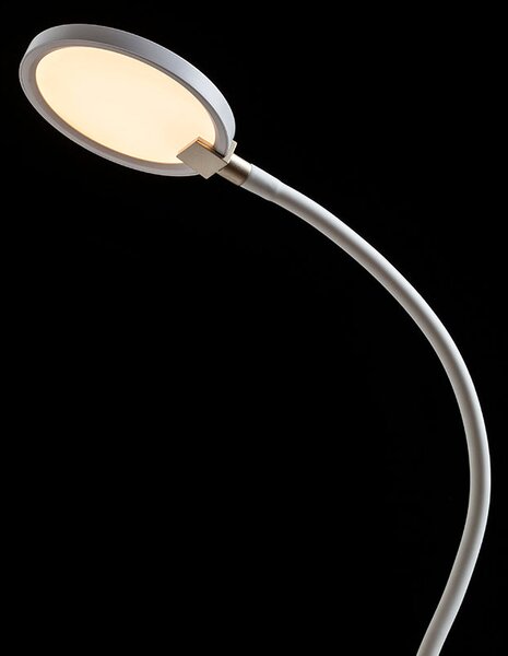 Stojací lampa CELESTE, černá, 5 W, teplá bílá 3000 K, stmívatelná